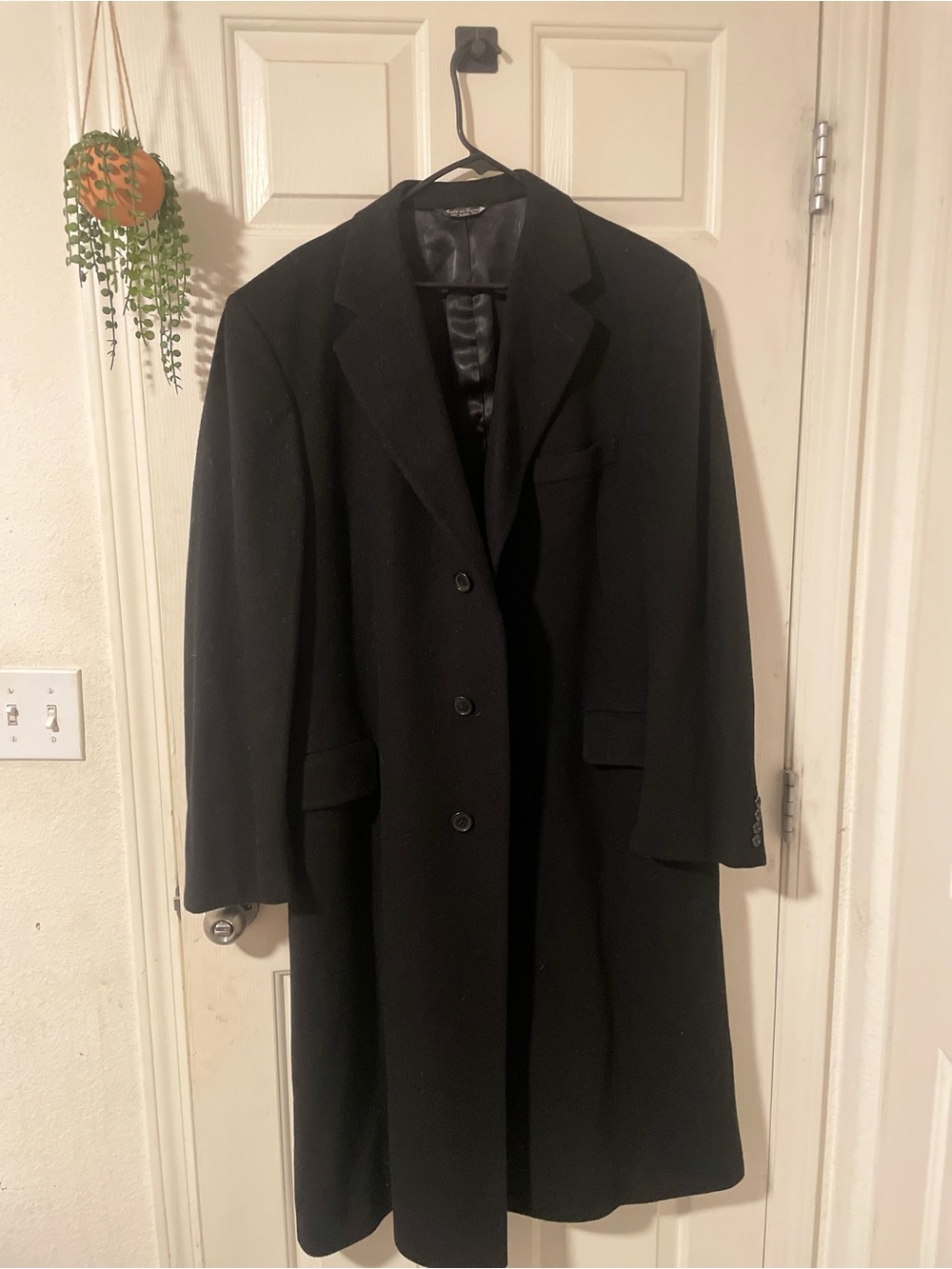 Nordstrom Black Men's Trench Coat
